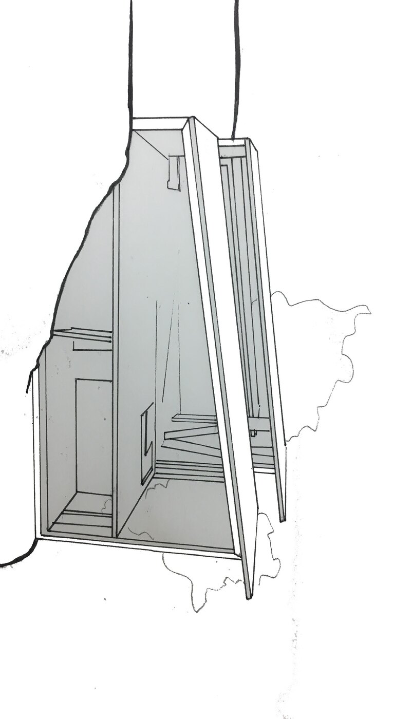 Concept sketch of the research center