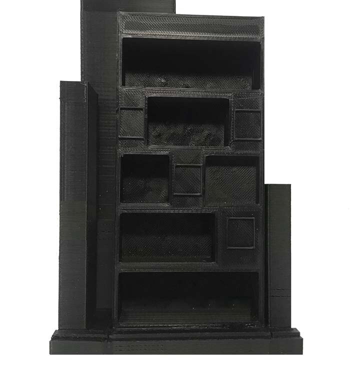 Wunderkammer model, a cabinet of curiosity