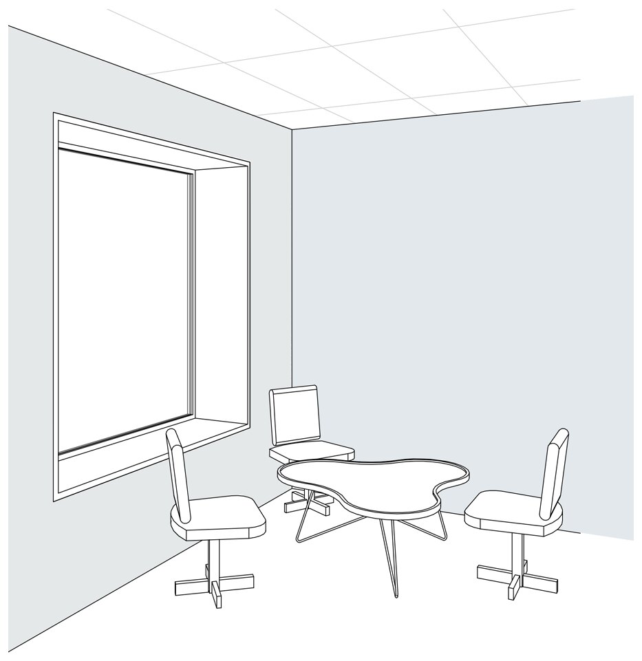 Sketch of a small-group instruction space